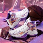 Giày Thể Thao Bóng Rổ Đế Cao Su Trọng Lượng Nhẹ Chống Sốc