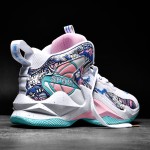 Giày Thể Thao Bóng Rổ Đế Cao Su Trọng Lượng Nhẹ Chống Sốc