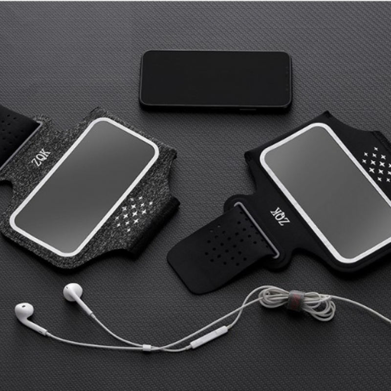 Đai chạy bộ, túi đựng điện thoại đeo cánh tay Siêu Nhẹ, Trong Suốt, Cảm Ứng, Chống Nước