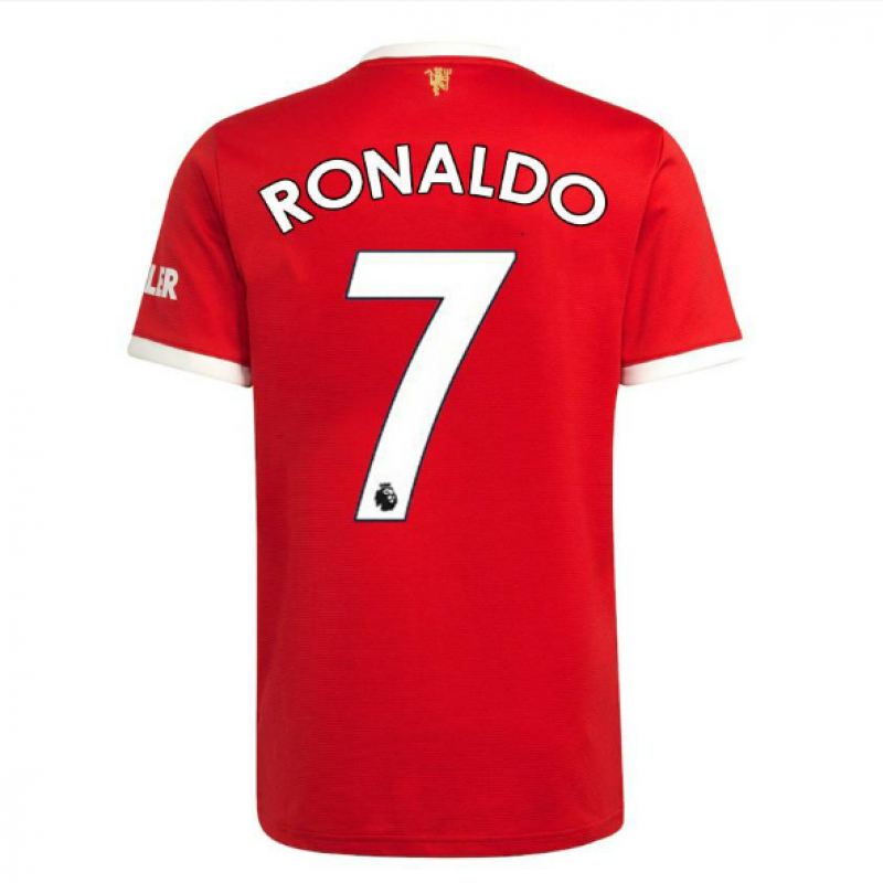 Áo thun jersey chơi bóng đá mềm thiết kế kiểu cầu thủ Cristiano Ronaldo CR7 của đội MU FC cho unisex